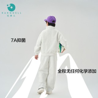 25年新款！儿童半拉链上下2件套装！