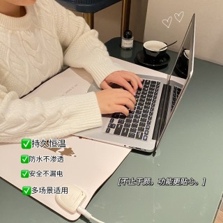 书桌神器！暖桌垫｜鼠标垫二合一！冬天娃写作业，办公再也不怕手冷啦！15秒速暖，让孩子学习的时候手暖暖~