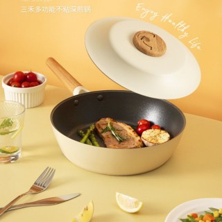 三禾DunDun锅LJ24T8、LJ26T8、LJ28T8 送价值99元16cm不锈钢雪平锅