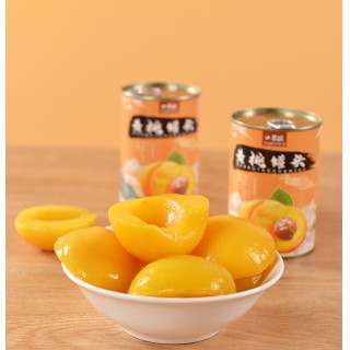 【月底发货 】0防腐剂的黄桃罐头-田果派—满满一箱6罐 美味对开黄桃