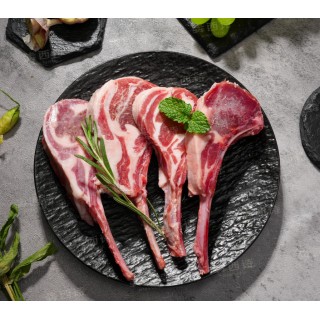 【法式羊羔排爆款🔥🔥】仅取12个月龄羔羊肋骨肉排，俗话说贴骨肉最香。