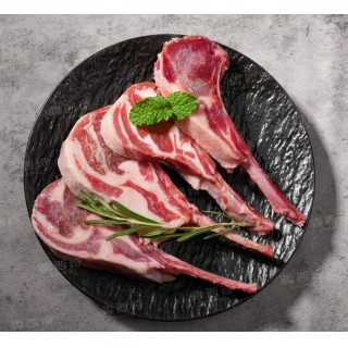 【法式羊羔排爆款🔥🔥】仅取12个月龄羔羊肋骨肉排，俗话说贴骨肉最香。