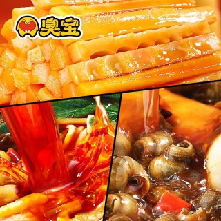 臭宝螺蛳粉-大片腐竹6包组合汤料浓郁，Q弹爽滑的粉条，正宗柳州风味