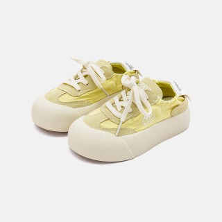 【卡帕Kappa】童鞋板鞋低帮百搭时尚潮流大小童透气帆布鞋KAYS233098