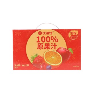 比逗仕 婴标果汁15袋礼盒装