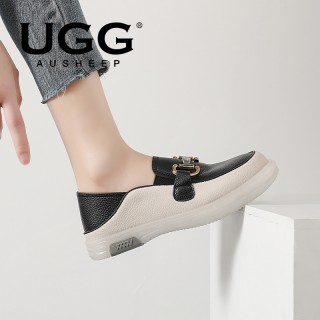 💥【澳洲UGG】品牌直发❗ 春日出游季❗ 时尚百搭❗真皮浅口一脚蹬简约休闲鞋❗