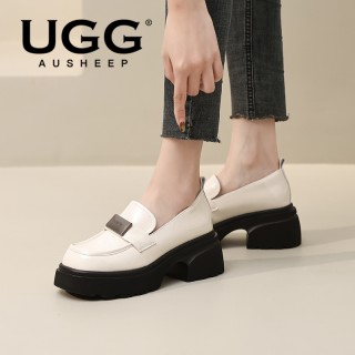 💥【澳洲UGG】品牌直发❗爆款真皮厚底乐福鞋❗ 满满英伦风 ❗ 高品质羊皮材质 柔软细腻❗ 轻松打造百变造型❗