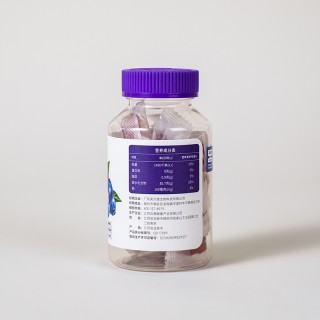 英贝健DHA蓝莓叶黄素软糖4瓶（送鸡内金软糖）