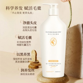 菲小主 经典轻盈养发护发礼盒1500ml【清盈控油洗发水+养发防断洗发水+赋活护发素】