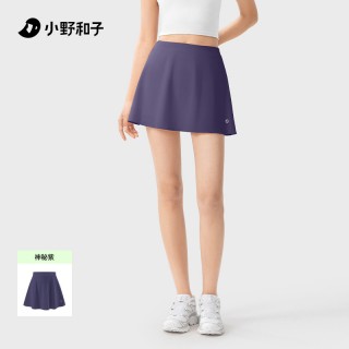 小野和子2025新款A版高腰冰丝短裙