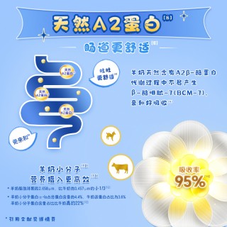 佳贝艾特贝比高儿童成长配方羊奶粉400g*1罐