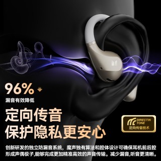 Monster魔声AC323挂耳式AI蓝牙运动耳机