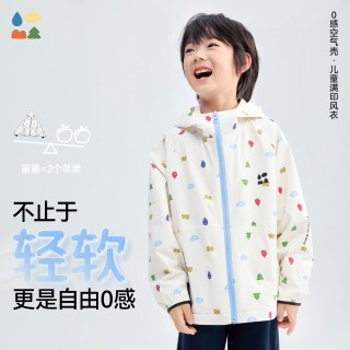 25年秋季新款！森林棠0感空气壳满印风衣！