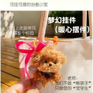 哈喽爱豆教师节DIY萌宠花束