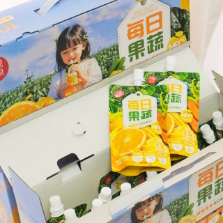 小碗每日果蔬  110g/袋 鲜榨胡萝卜鲜橙玉米16种果蔬益生元营养果汁 不加蔗糖不加水