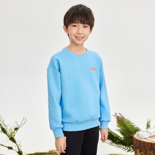 Under Amour安德玛儿童男女同款款圆领套头卫衣243103380