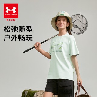 Under Amour安德玛儿童男女同款圆领短袖T恤252320315