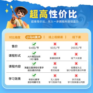 【闪购返场！】送登机箱啦【小熊美术创想训练营】，2-12岁必入，1节课不到4毛，超性价比