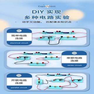 📣家里的科学课🔥DIY实验套装👉与教材双电路、电磁铁内容匹配！一种我们看不见的力，却无时无刻不在影响着我们！