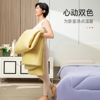 VitalAge薰衣草舒缓被，蓬松柔软，保暖亲肤，裸睡感get~