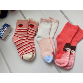 🌈23.8💰九双🧦西松屋加厚毛巾袜🧦降温啦！巨抗冻的小袜子❗️全部真实拍摄，品质看图看得见！