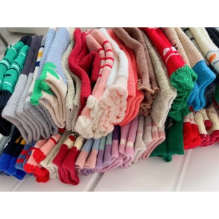 🌈23.8💰九双🧦西松屋加厚毛巾袜🧦降温啦！巨抗冻的小袜子❗️全部真实拍摄，品质看图看得见！