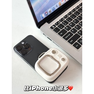 【官方直发】磁吸无线充+有线快充+手机支架，三合一万能充电宝❗️国家3C认证📄【幻响小电视无线充移动电源S18】原创设计超精致❗30分钟回血70%🔋超小巧便携🤏出行必备🏕飞机高铁都可带💕限时秒杀仅109❗