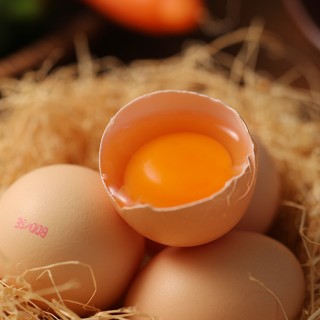 铂鼎鼎有机富硒土鸡蛋4枚试吃装 净重180g