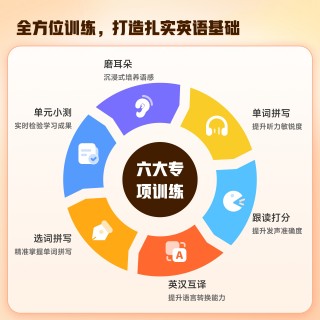 【超会记单词】1年卡 超级单词速拼 自然拼读 校内同步 AI背单词神器 1年卡 英语单词短文阅读写作ai课文跟读app会员
