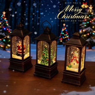 圣诞必入🎄 流体发光夜灯也太绝了～ 渐变色彩 + 暖光特效！送礼自留都超有面！