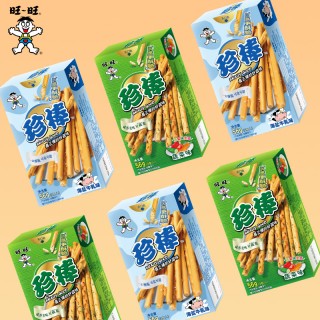 【99元任选20件】旺旺珍棒_56g蔬菜/海盐