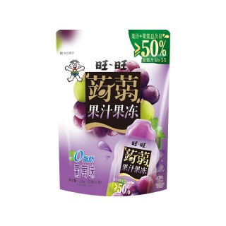 【99元任选20件】旺旺蒟蒻果汁果冻_120g草莓 葡萄 白桃 青梅