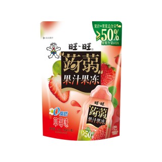 【99元任选20件】旺旺蒟蒻果汁果冻_120g草莓 葡萄 白桃 青梅