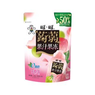【99元任选20件】旺旺蒟蒻果汁果冻_120g草莓 葡萄 白桃 青梅