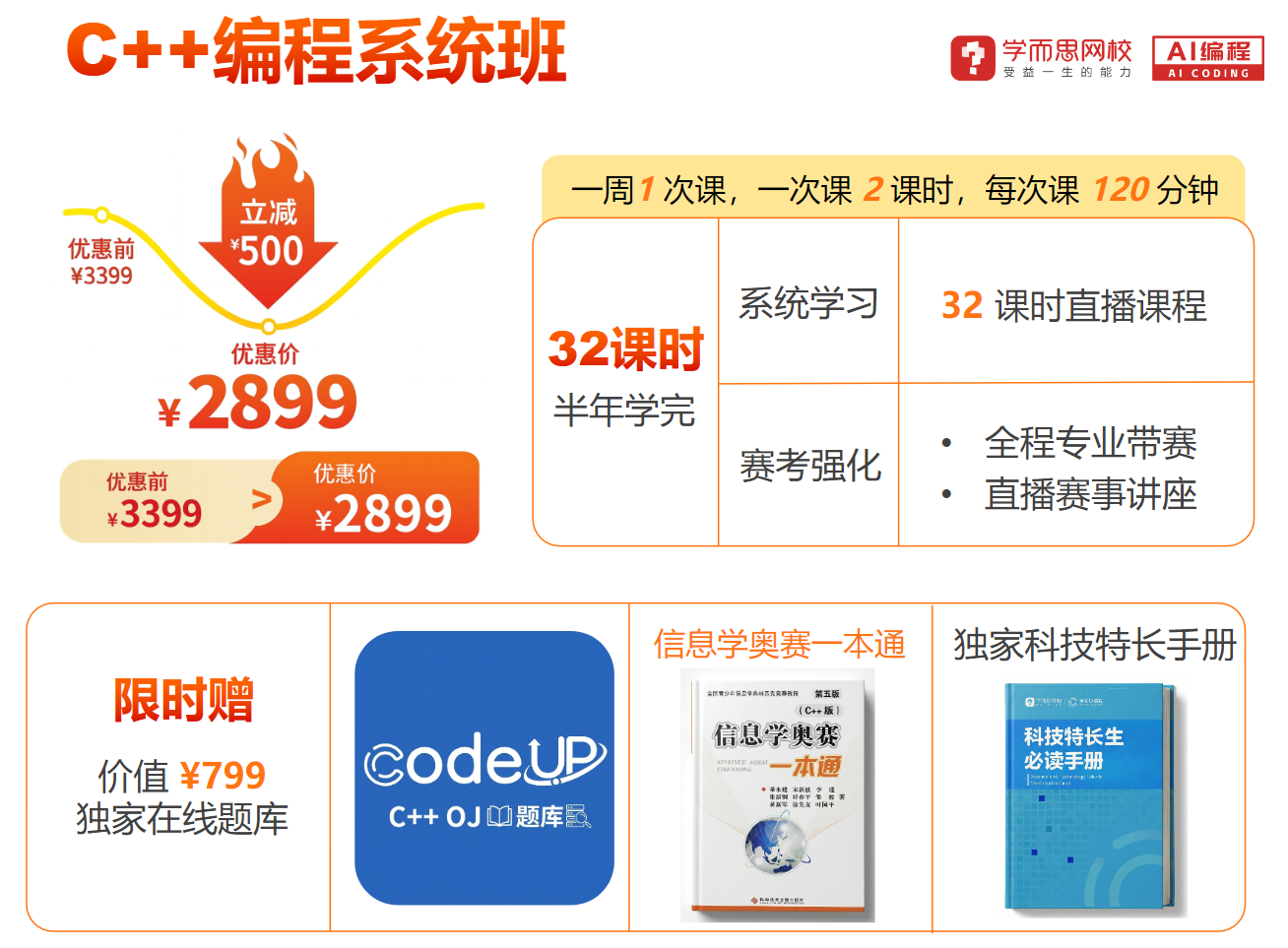 🔥学而思2025编程系统班，用新方法学编程，孩子喜欢，家长放心。
✔️ 斯坦福顾问参与设计，动手学编程、玩机器人，有趣有收获
✔️ 专属学习平台，安全好用，每个孩子都能做出自己的作品
✔️ 比赛全程指导，拿权威证书，为升学添彩