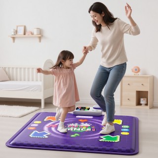 💘贝恩施新品💋智能蓝牙发光跳舞毯，让孩子踩出活力，律动全身，玩出专注力、协调力与反应力🌸