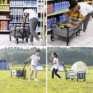 华小贝多功能折叠营地小拖车1件