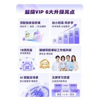 🔥前方高能🔥
🆕【手机号直充】小猿AI（原小猿口算）限时活动来袭~
⏰活动时间5.16-5.24晚23:59:59
💥VIP年卡，到手15个月，178
💥SVIP年卡，到手12个月，298
💥天天年卡，到手12个月，148