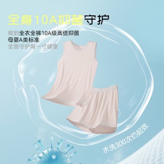 米乐鱼  儿童凉感网眼速干家居服【凉皮套装】
