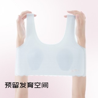 米乐鱼 超薄凉感呼吸「兔耳文胸」
无痕贴肤不显边，面料清凉超薄，兔耳杯清凉感，低敏安全呵护