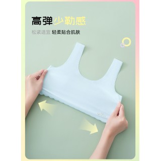 米乐鱼 超薄凉感呼吸「兔耳文胸」
无痕贴肤不显边，面料清凉超薄，兔耳杯清凉感，低敏安全呵护