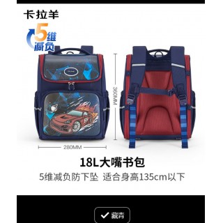 【特价返场】🎒开学刚需好物✨卡拉羊书包特价返场啦🐑✅孩子幼儿园到高中全阶段书包一次承包✅德国IGR护脊认证，多维减负，轻松护脊A标无胶水/甲醛，里布抑菌99%重量轻便，内部超大容量，真的超能装
