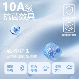 植造份子10A级抗菌云朵绒吸水干发圈
