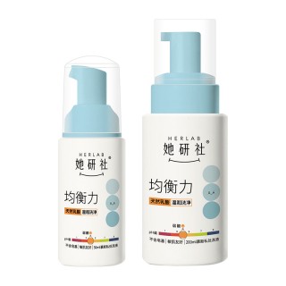 她研社双11秒杀再升级❗️【慕斯私处洗液专区】  ❗️满88再赠桌下置物筐❗️一次性全带走🔥 均衡力慕斯私处洗液 囤货组合250ml 💰69.9  添加乳酸 洗去99%有害菌 7大0添加 温和不刺激 淡雅白茶香 清新祛味 慕斯质地 泡沫绵密